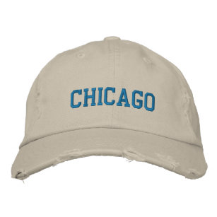 Casquette brodé du logo de Chicago