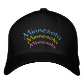 Casquette brodé du Minnesota (Devant)