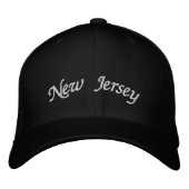 Casquette brodé du New Jersey (Devant)