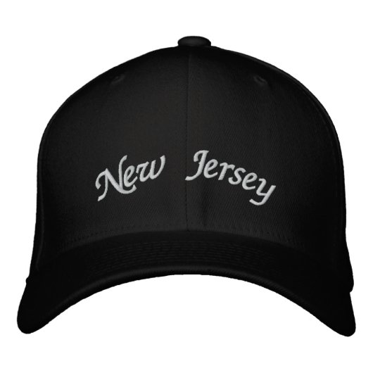 Casquette brodé du New Jersey (Devant)