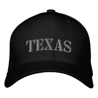 Casquette brodé du Texas