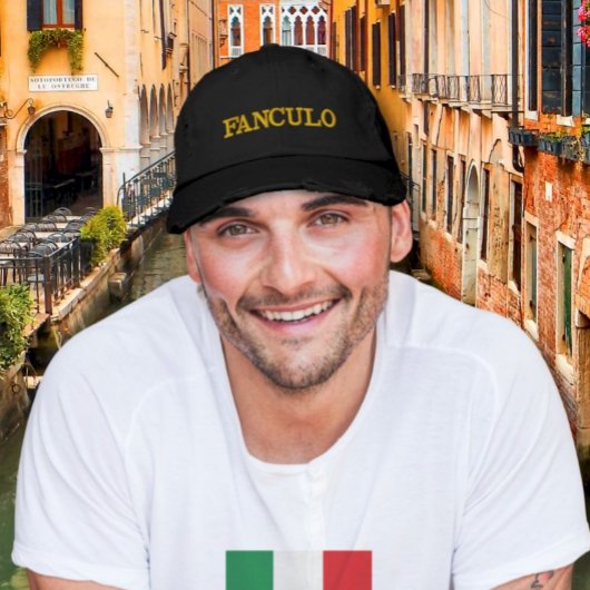 Casquette brodé Fanculo