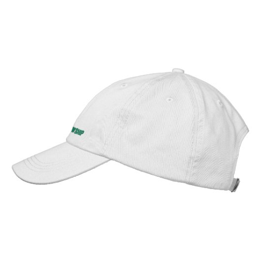 Casquette brodé GFF - Blanc (Gauche)