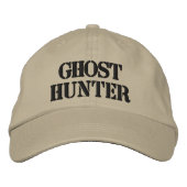 Casquette brodé Ghost Hunter (Devant)
