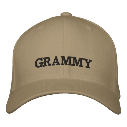 Casquette brodé Grammy (Devant)