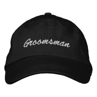 Casquette brodé Groomsman