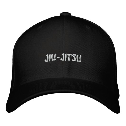 Casquette brodé Jiu-Jitsu (Devant)