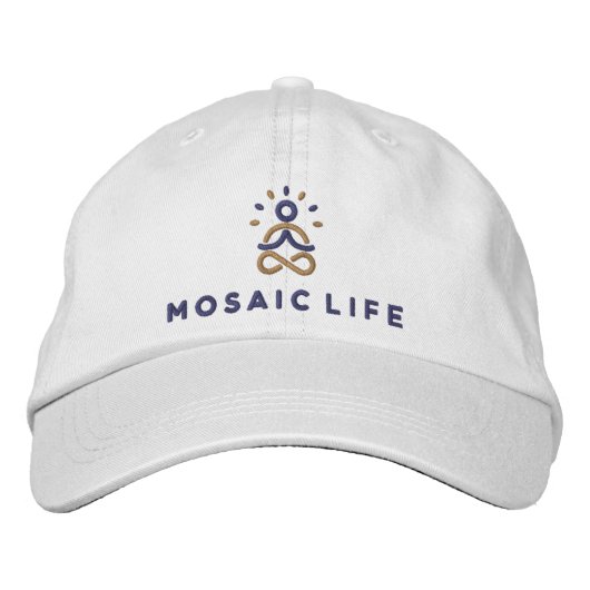 Casquette brodé Mosaic Life (Devant)
