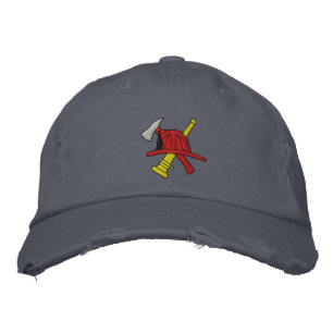 Casquette brodé pompier
