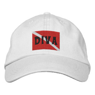 CASQUETTE brodé SCUBA Diver "SCUBA Diva"