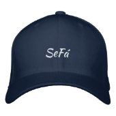 Casquette brodé SeFa (Devant)