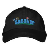 Casquette brodé Snooker (Devant)