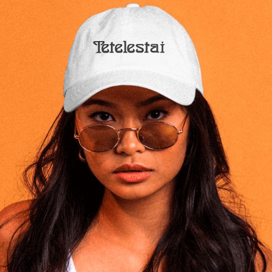 Casquette brodé Tetelestai, Casquette Flexfit de b