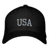 Casquette brodé USA (Devant)