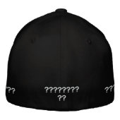 CASQUETTE BRODÉE ? ? ? ? ? ? ? ? ? ? ? ? ? ? ? ? ? ? ? ? ? ? ? ? ? (Dos)