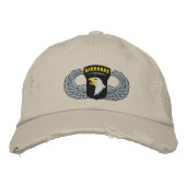 Casquette Brodée 101e Airborne (Devant)