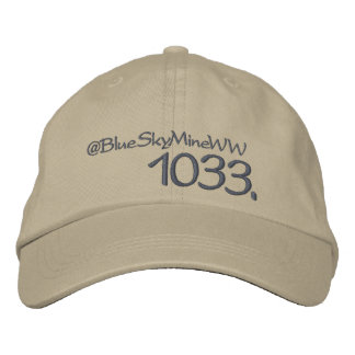 Casquette Brodée 1033. Jusqu'où irez-vous ?