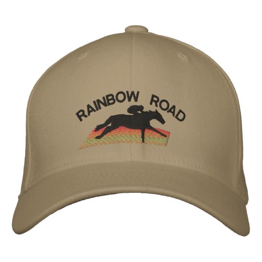 CASQUETTE BRODÉE 12057119266364792, ROUTE RAINBOW (Devant)