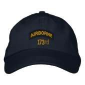Casquette Brodée 173e Airborne (Devant)