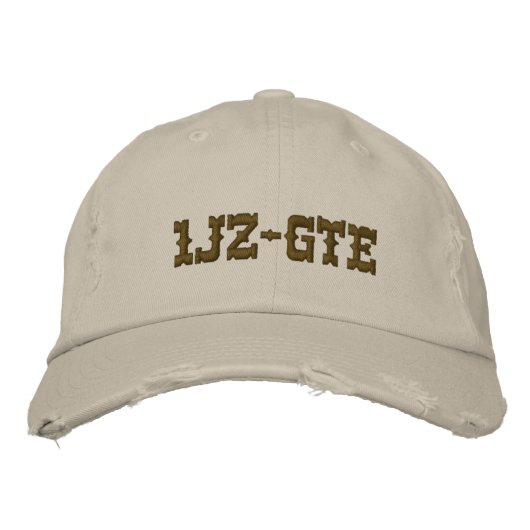 CASQUETTE BRODÉE 1JZ-GTE (Devant)