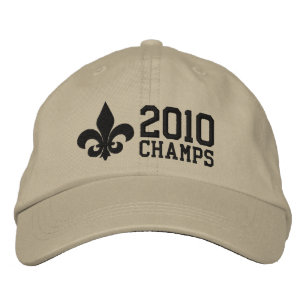 Casquette Brodée 2010 Champs Fleur De Lis NOLA