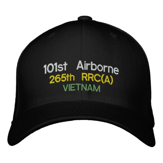 Casquette Brodée 265e RRC(A) - Vietnam (Devant)