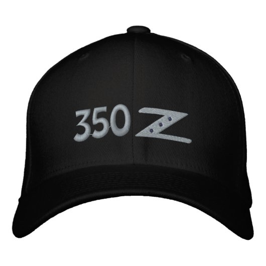 Casquette brodée 350Z avec chiffres (Devant)
