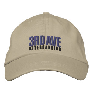 Casquette Brodée 3e AveKiteboardingStretch