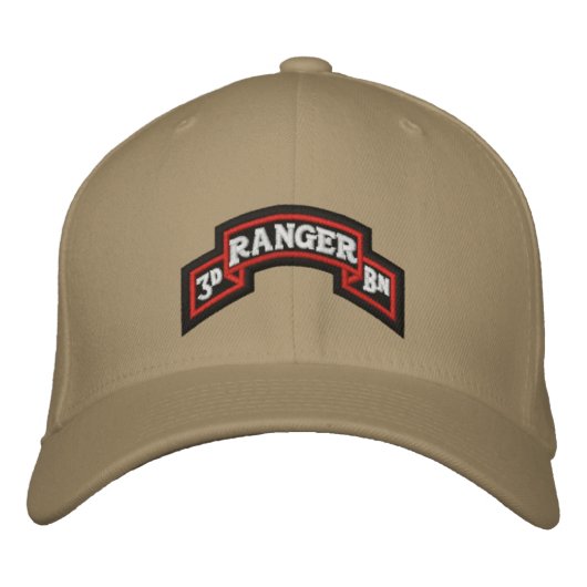 Casquette Brodée 3e Ranger (Devant)