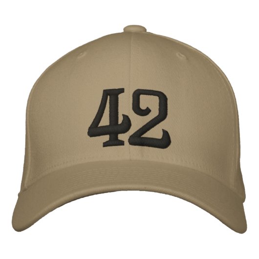 CASQUETTE BRODÉE 42 (Devant)