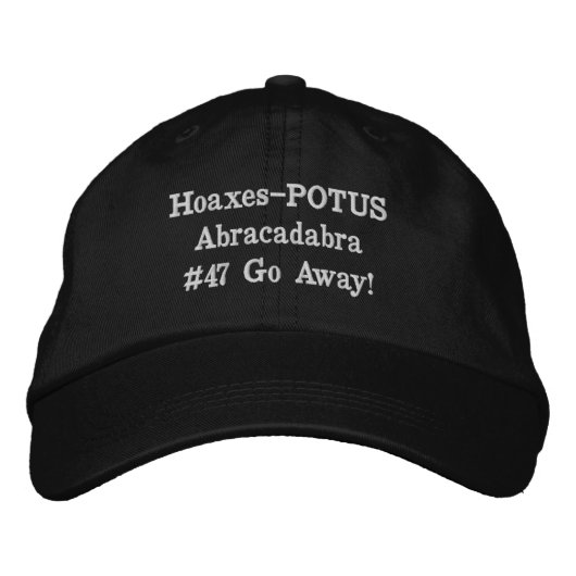 Casquette Brodée #47 Politique (Devant)