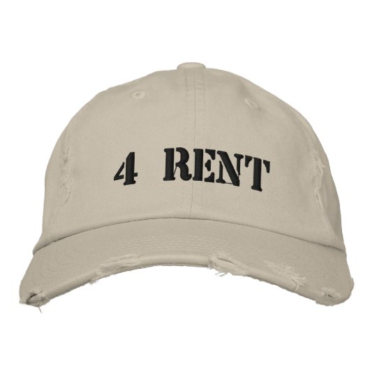 Casquette Brodée 4 loyer (Devant)