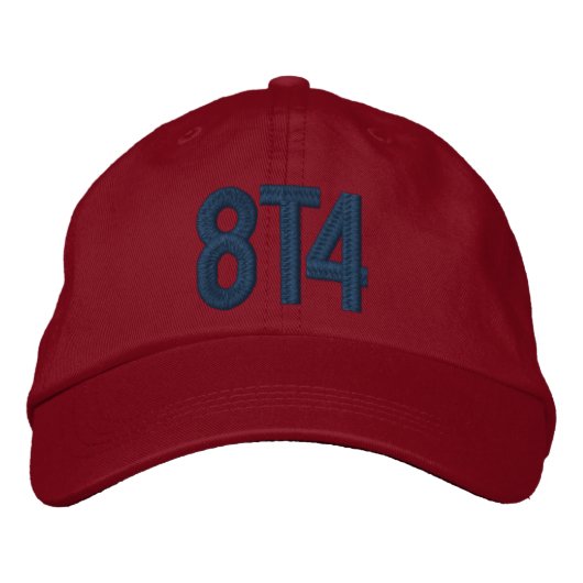 CASQUETTE BRODÉE 8T4 (Devant)