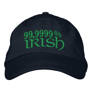 CASQUETTE BRODÉE 99,9999% IRLANDAIS