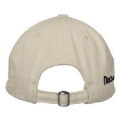 Casquette Brodée A est pour athée (Dos)