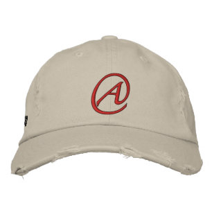 Casquette Brodée A est pour athée