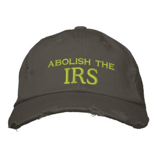 Casquette Brodée abolir, IRS