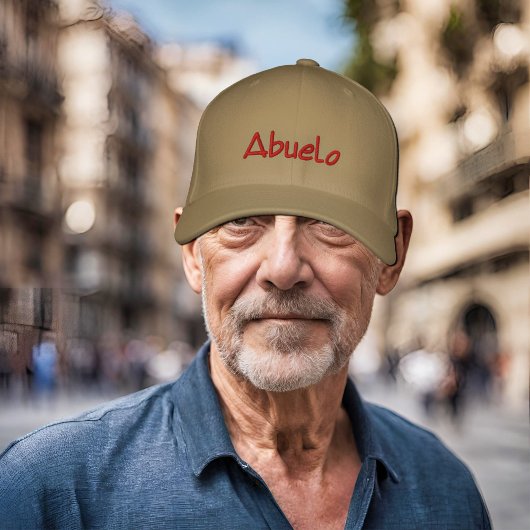 Casquette Brodée Abuelo - Grand-père espagnol