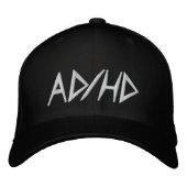 CASQUETTE BRODÉE AD/HD (Devant)