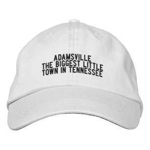 Casquette Brodée ADAMSVILLE Tennessee Chapeau