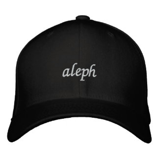 Casquette Brodée Aleph - alphabet hébreu personnalisable