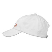 Casquette Brodée Alimenté par Pizza (Gauche)
