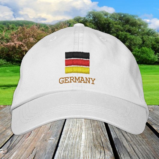 Casquette Brodée Allemagne & Allemagne Drapeau mode / Patriotes