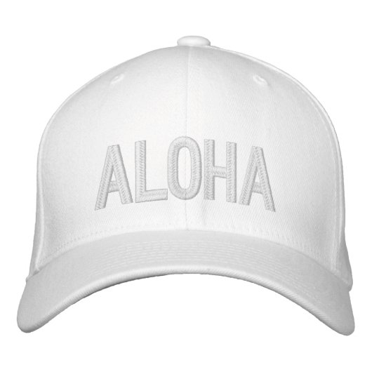 CASQUETTE BRODÉE ALOHA (Devant)
