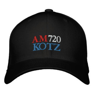 CASQUETTE BRODÉE AM, RADIO, 720