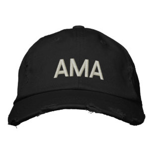 CASQUETTE BRODÉE AMA (INITIALES) PERSONNALISER EMBROIDÉE