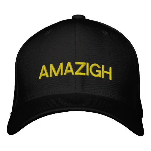Casquette Brodée Amazigh (Devant)
