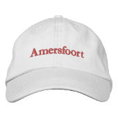 Casquette Brodée Amersfoort Embroidered Baseball Cap (Devant)