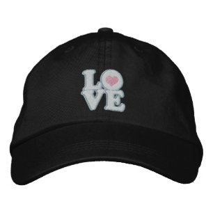 Casquette Brodée Amour Coeur Et Texte