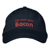 Casquette Brodée Amour de LARD d'OM NOM NOM (Devant)